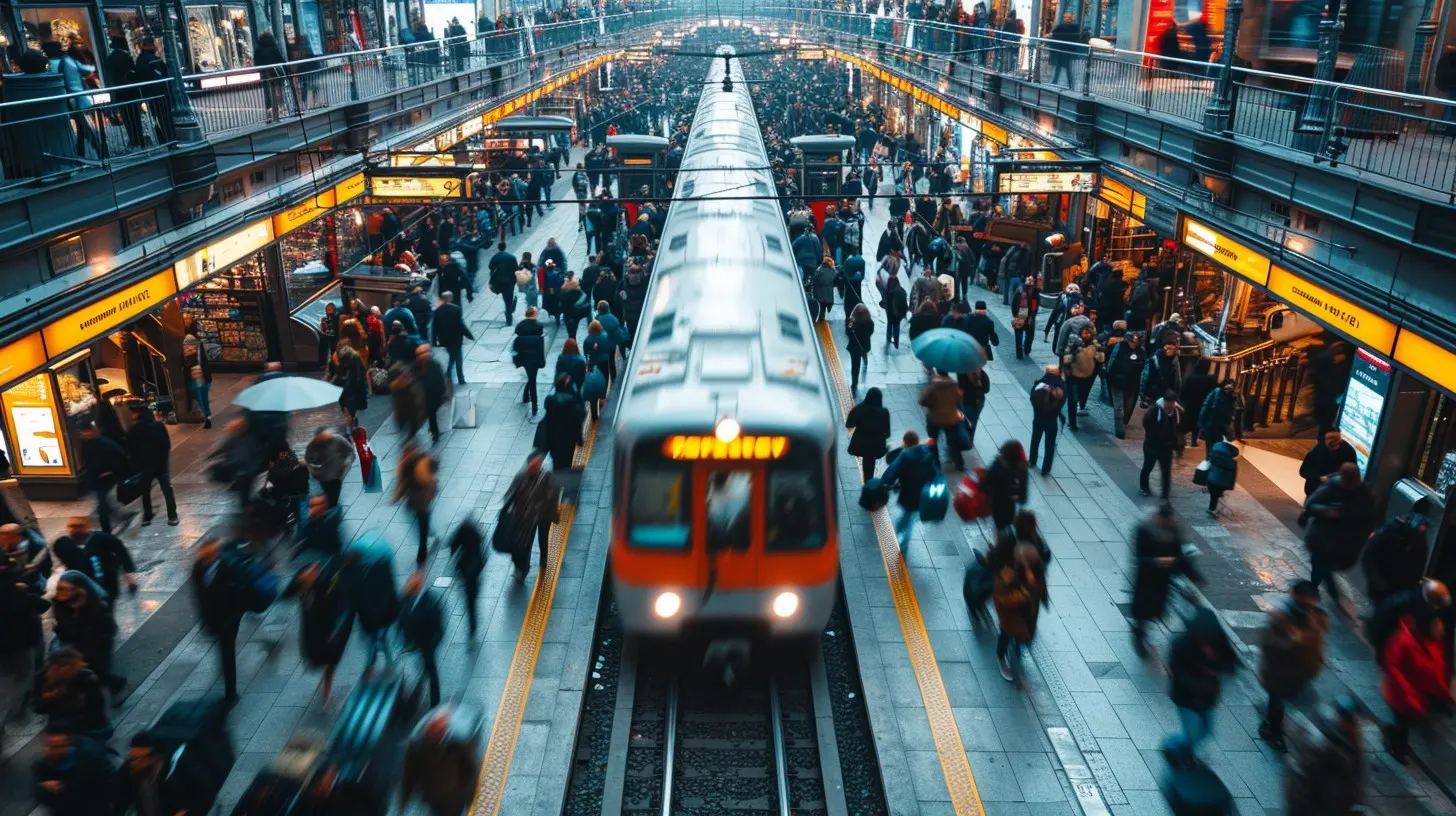 Cities, ports and human movement