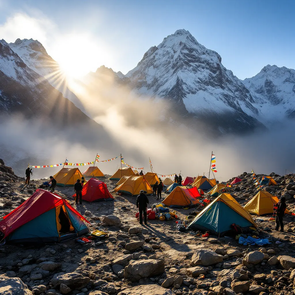 Nepal — Himalayan terrain and routes